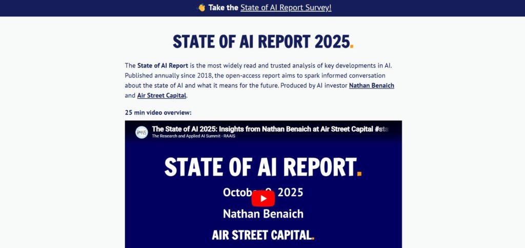 State of AI Report 2025 State of AI Report 2025