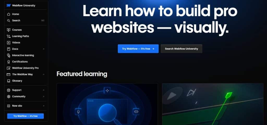 Webflow University Webflow University