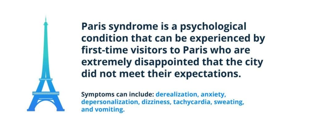 Paris Syndrome Paris Syndrome