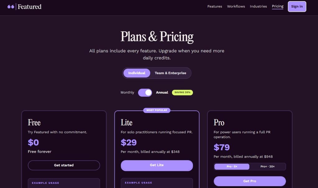 Featured Plans & Pricing Featured Plans & Pricing