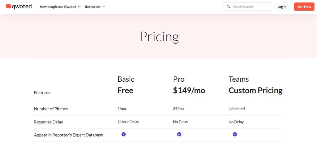 Qwoted Pricing Plans Qwoted Pricing Plans