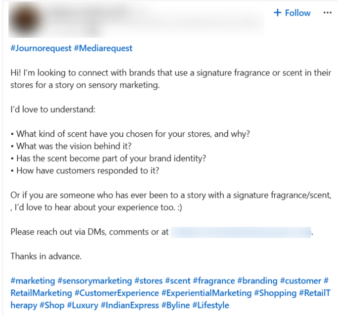 Journalist Requests on LinkedIn Journalist Requests on LinkedIn
